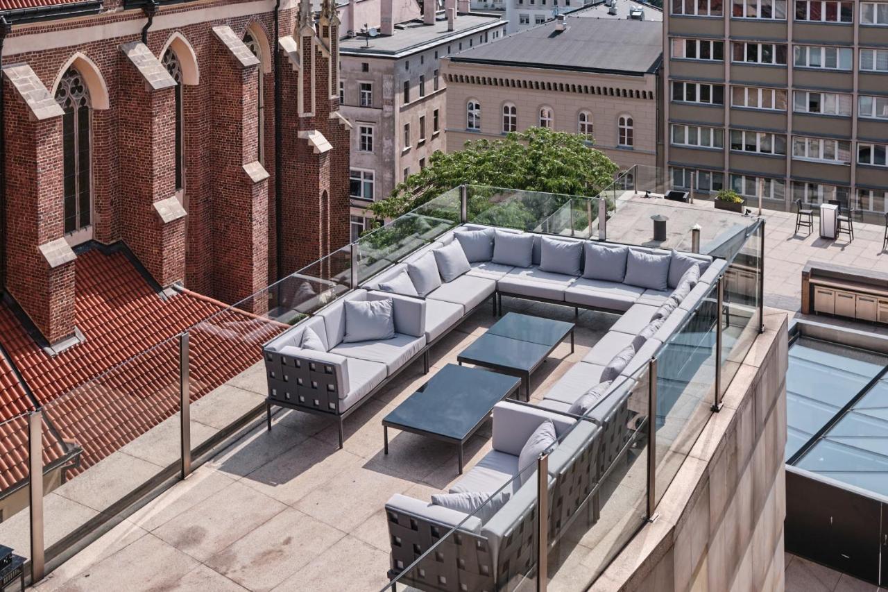 Hotel Monopol วรอตซวาฟ ภายนอก รูปภาพ The rooftop terrace